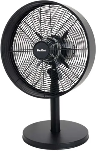 pegro B 510 Stratos Design Tischventilator 29cm - Ventilatoren: Oszillierender Tischventilator mit modernem Design, ideal für angenehme Kühlung im Büro oder Zuhause.