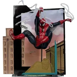 Marvel Collection PVC Statue 1/10 Spider-Man (Spider-Man #6) 18 cm - Detailreiche 1/10 PVC Statue von Spider-Man, inspiriert von SPIDER-MAN ISSUE #6. Inklusive Diorama-Base und Charakterkunstkarte. Perfekt für Sammler von Marvel Comics und Maßstabsmodellen.