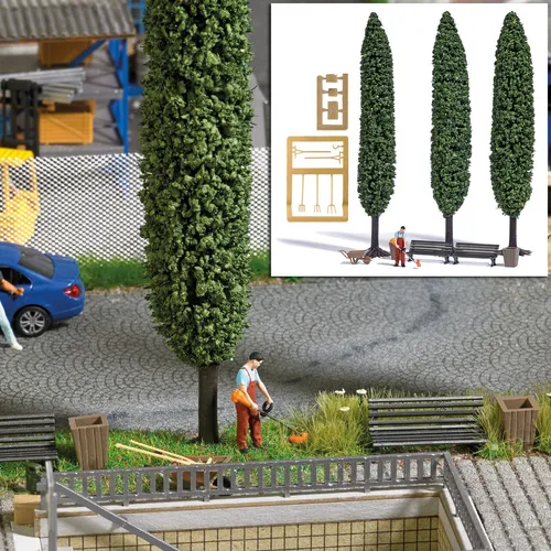 Busch H0 7853 Rasentrimmer Action-Set