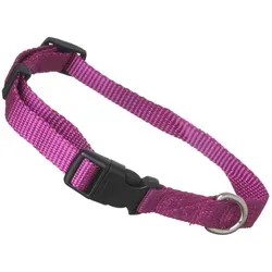scarlet products Hunde-Halsband, scarlet pet Hundehalsband »Universal« Klickverschluss multifarbe/Größe lila 34 cm