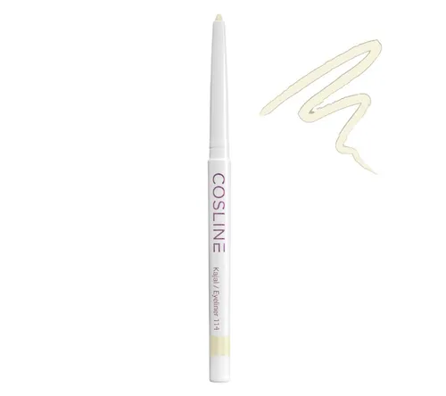 Cosline Cosmetics Kajal wasserfest, langanhaltend, cremig, 25 Farben, intensive Pigmentierung