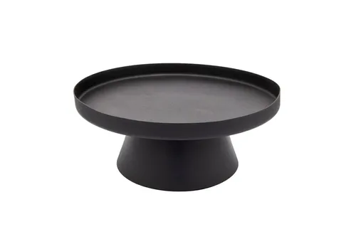 LaLe Living Dekotablett Enisa in Schwarz, Ø 26 cm von LaLe Living