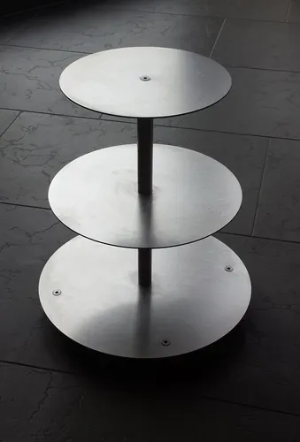 Aluminium Tortenständer Hochzeit 3 Etagen Alu Ø 20 26 32 *PROFIQUALITÄT*