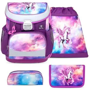 Belmil Mini-Fit ergonomisches Schulranzen-Set 4-teilig 