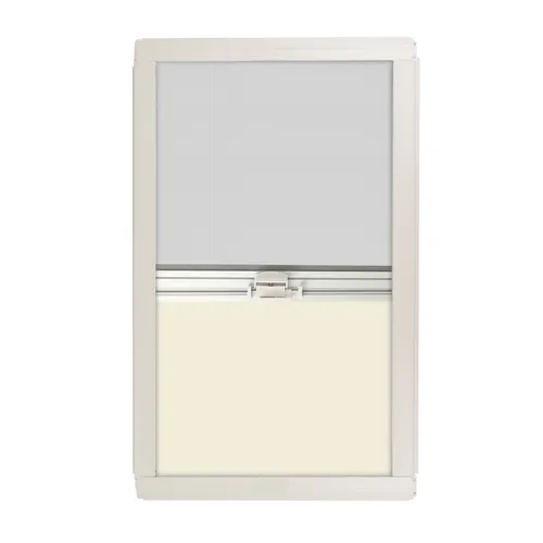 Verdunklungsrollo Fliegengitter Kassettenrollo 50x65cm Grau Wohnwagen Wohnmobil