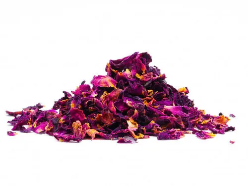 Rosenblüten geschnitten - essbare Rosen Blüten getrocknet - Gewürz - Tee - 30g