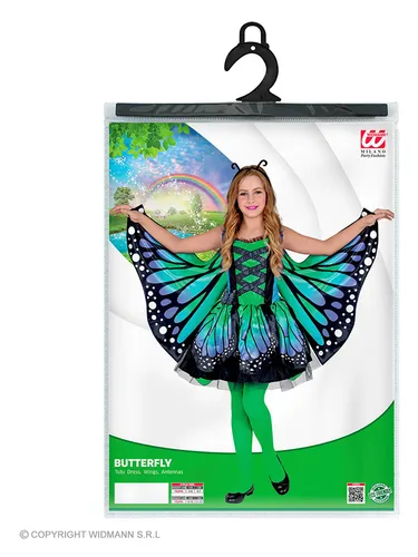 W WIDMANN MILANO Kinderkostüm Schmetterling