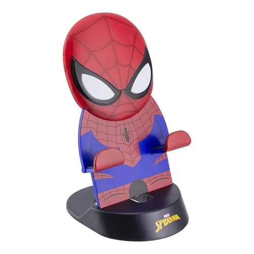 Spiderman Telefonhalter - Offiziell lizenziertes Disney Merchandise Gerät Halter, neuartiges Spidey-Geschenk für Spiderverse-Fans
