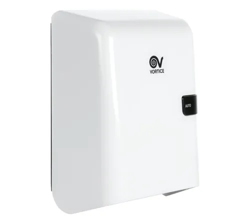 Vortice Händetrockner Easy Dry Auto, 1800W - Händetrockner mit automatischem Infrarotsensor, energiesparend und ideal für stark frequentierte Bereiche. Effiziente Trocknung mit 135 m³/h Luftmenge.