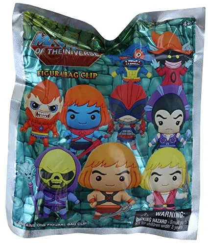 Masters of the Universe - 3D Foam Bag Clip im Blind Bag - Nachbildung & Requisiten, exklusiver Tütenclip im Blindbeutel für Sammler und Fans der Masters of the Universe-Serie.
