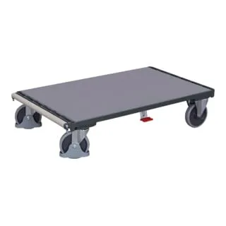 Cordes Plattenwagen ohne Bügel RAL 7016 - Robuster Plattenwagen ohne Bügel in RAL 7016 für den sicheren Transport von Plattenmaterialien. Ideal für Baustellen und Werkstätten mit einer großen Ladefläche von 1.600 x 800 mm.