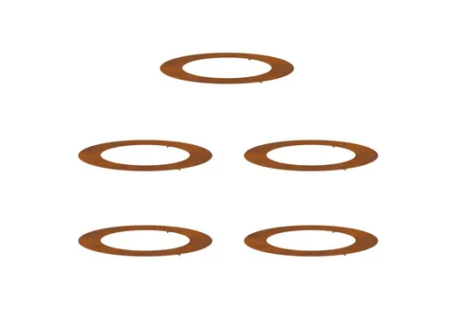 vidaXL Cortenstahl Pflanzer Groß mit dekorativen Intarsien - Eleganter Cortenstahl Pflanzer (100L) für drinnen und draußen, mit einzigartigen Intarsien und fleckenfreier Oberfläche – perfekt für moderne Gärten und Terrassen!