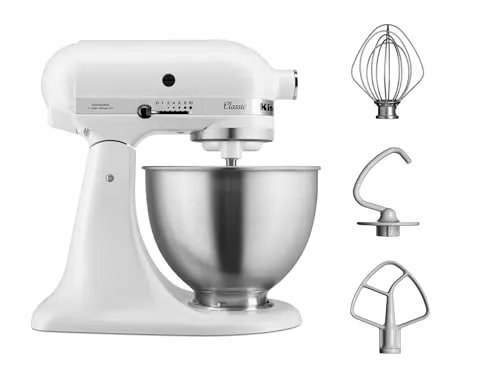 KitchenAid MIXER 5K45SSEWH in weiß von KitchenAid