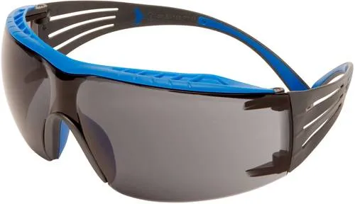 3M SecureFit SF402XSGAF-BLU Schutzbrille mit Antibeschlag-Schutz Blau, Grau