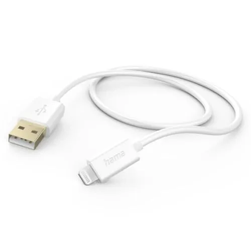 Ladekabel, USB-A - Lightning, 1,5 m, Weiß