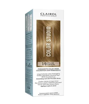 Clairol Color Studio Permanente Color Creme Haarfarbe 1 Stk Mittelblond 7/0