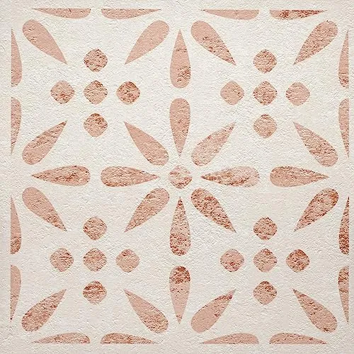 d-c-fix selbstklebende Bodenfliesen – Vintage Flowers (11er Pack, 30,5x30,5cm) – qualitative PVC-Klebefliesen – leicht zu reinigen & individuell anpassbar