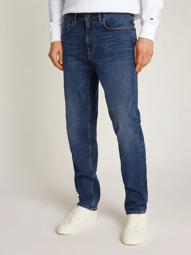 Tommy Hilfiger Straight-Jeans CORE HARLEM blau 32 - Casual Jeans mit royalblauer Farbe, aus hochwertigem Denim (99% Baumwolle) und Elasthan für optimalen Tragekomfort. Perfekt für lässige Outfits!