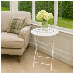 HTI-Line Gartentisch Vino in weiß von HTI-Line