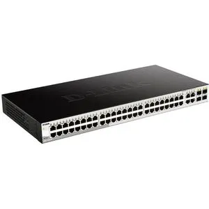 D-Link Web Smart DGS-1210-48 - 48-Port Managed Switch, hohe Portdichte und umfangreiche Sicherheitsfunktionen für kleine und mittlere Unternehmen