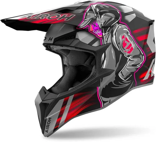 Airoh Motocrosshelm Wraaap Cyber