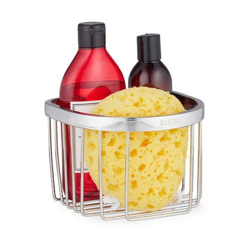 Duschablage aus Edelstahl Bad Organizer für Dusche Duschkorb Duschzeughalterung