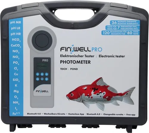 Finwell Basic Wassertester mit Mörser und Spritze