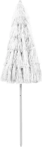 vidaXL Sonnenschirm Hawaii Weiß 240 cm in weiß von vidaXL