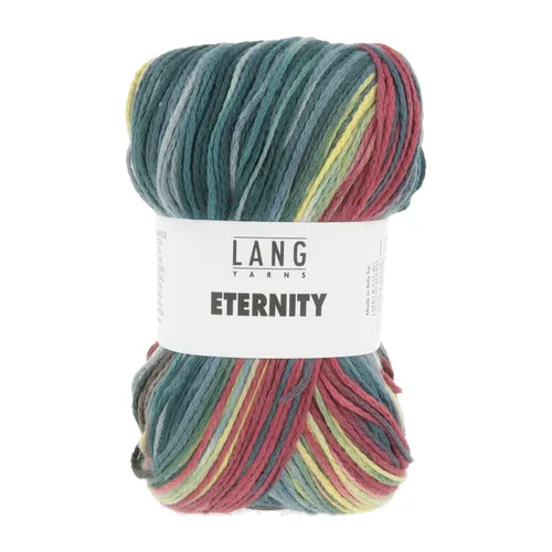 Wolle Kreativ! Lang Yarns - Eternity Fb. 1 petrol beere hellblau hellgrün