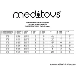 Meditoys Ring der O - Klassische Ausführung aus Titan - Ringe für Damen, aus hochwertigem Titan gefertigt, ideal für höchste Ansprüche und langlebig im Einsatz. Made in Germany für beste Qualität zum attraktiven Preis.