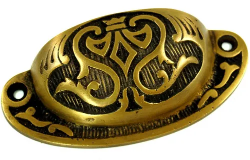 Schrankknäufe & -griffe Gold von Guru-Shop