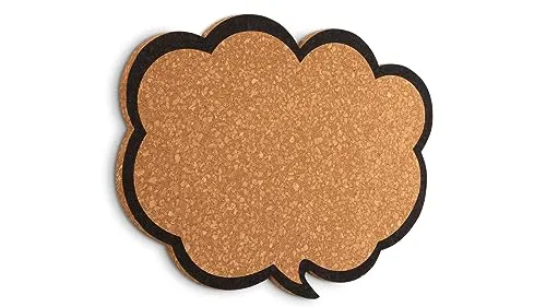 ALLboards Korktafel, CLOUD/Wolke 44×29 cm Korktafel Korkwand Pinnwand Kork