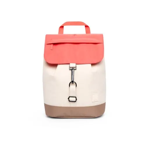 Lefrik Kaut Mini Rucksack, perfekt für den Alltag, 100 % recyceltes Gewebe, 30 x 22 x 13 cm, 340 g, Sunset Block, pequeño, Casual
