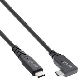 USB4 Kabel, USB-C™ einseitig gewinkelt, PD 240W 8K60Hz von InLine