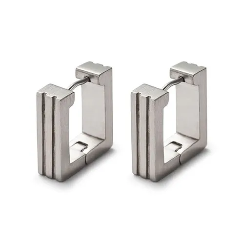 Monomania 30011 Klappcreolen Ohrringe Unisex aus Edelstahl - Elegante Klappcreolen aus hochwertigem Edelstahl, ideal für jeden Anlass. Zeitloses Design und unisex, perfekt für stilbewusste Träger.