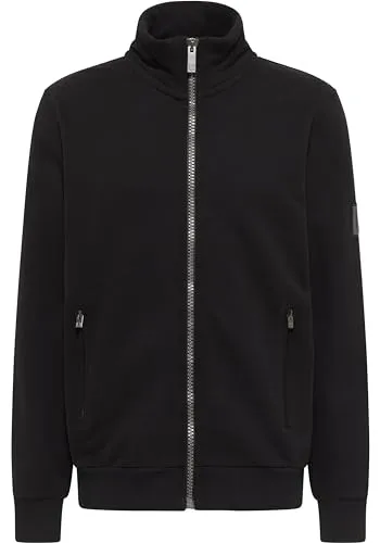 Elbsand Herren Sweatjacke ESMBjarne Freizeitjacke mit Stehkragen 35012 00 Caviar (990) XXL