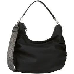 Gabor Beuteltasche Daja für Damen in Schwarz - Umhängetasche aus robustem Polyurethan, ideal für den täglichen Gebrauch mit verstellbarem Umhängeriemen und elegantem Design.