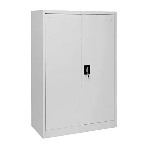 PROREGAL Aktenschrank 140x90x40cm - abschließbar und robust - Geräumiger Aktenschrank aus Metall, ideal für Büro und Arbeitszimmer. Sicher verschließbar mit praktischen Etikettenhaltern für einfache Beschriftung und Übersicht.