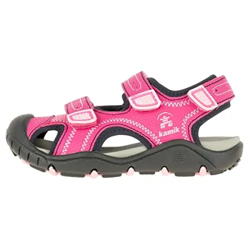 Kamik Mädchen Seaturtle2 Geschlossene Sandalen, Pink (Pink Pin), 37 EU