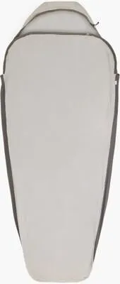 Sea to Summit Silk Blend Mumien-Innenschlafsack 206cm, grau von Sea to Summit