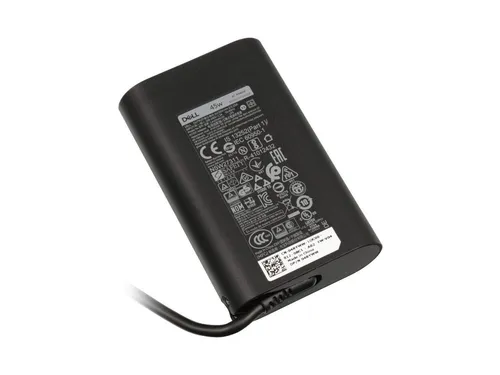 Dell AC Adapter 45W - Zuverlässige Stromversorgung für Laptops - Laptop-Netzteile, 45W Leistung und kompatibel mit vielen Dell Modellen für optimale Leistung.