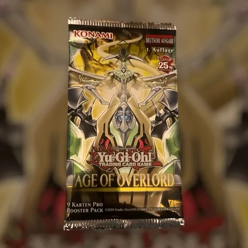 Yu-Gi-Oh! TCG Age of Overlord - Booster Packung AGOV 1. Auflage deutsch NM OvP