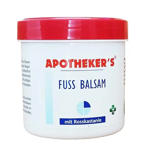 FUSS BALSAM 250ml mit Rosskastanie Fußcreme Fußbalsam Fußpflege Fuß Massage Pflege Creme 36