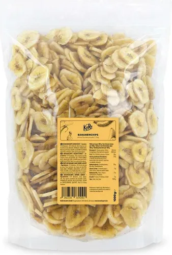 KoRo | Kochbananenchips ohne Zuckerzusatz 1 kg von KoRo