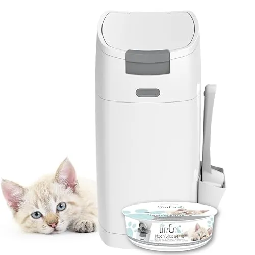 Littycat Katzenstreu Entsorgungseimer mit Schaufel von Littycat