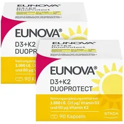 Eunova Duoprotect D3 + K2 1000 I.E. Kapseln von STADA Consumer Health