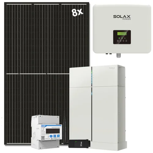 Solax Hybrid Solaranlage 3 kW mit T-BAT H3 Stromspeicher