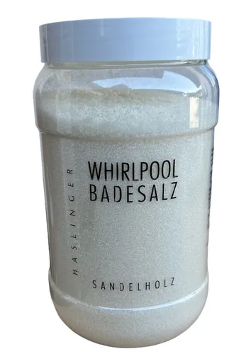 Haslinger Whirlpool Badesalz mit Sandelholz 1000 g