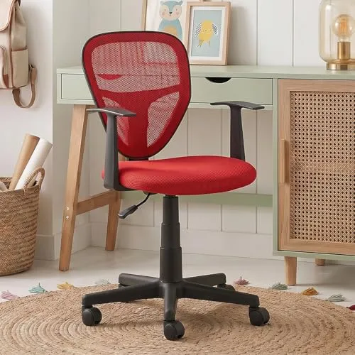 CARO-Möbel Schreibtischstuhl Kinder Studio ergonomisch, Rot