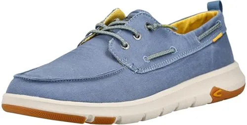 Camel Active Herren 54HVA08-710600 Sneaker, blau, Größe 44 EU - Bequeme Sneaker mit herausnehmbarer Innensohle für individuellen Komfort, ideal für den Alltag.